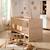Lit bébé évolutif - little big bed en bois décor chêne suave - tokyo Marron 1 - vertbaudet enfant 