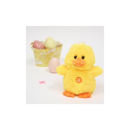 Peluche canard Ducky chanteur 24 cm Jaune 3 - vertbaudet enfant 