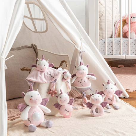 Hochet licorne 'Bamboo' Blanc 6 - vertbaudet enfant 