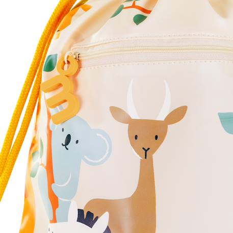 Sac à dos sac enfant jungle Jaune 4 - vertbaudet enfant 