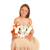 Peluche faon Fall friends 18 cm Vert 2 - vertbaudet enfant 