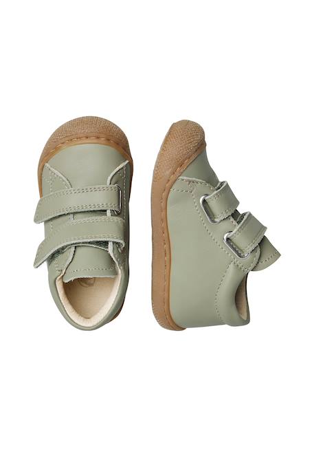 Chaussures premiers pas en cuir cocoon vl Marron foncé-+Marron-beige+Pourpre+Rouge-marron-+Vert foncé-+Vert olive-+Violet- 29 - vertbaudet enfant 