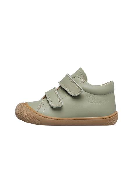 Chaussures premiers pas en cuir cocoon vl Marron foncé-+Marron-beige+Pourpre+Rouge-marron-+Vert foncé-+Vert olive-+Violet- 28 - vertbaudet enfant 