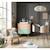 Commode 3 tiroirs pieds métal - galopin Marron/gris+Marron/orange+Marron/vert 7 - vertbaudet enfant 