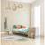 Lit bébé évolutif en lit junior - nova Blanc+Gris 1 - vertbaudet enfant 