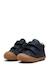 Chaussures premiers pas en suède pailleté cocoon vl Marine-+Rose antique- 5 - vertbaudet enfant 