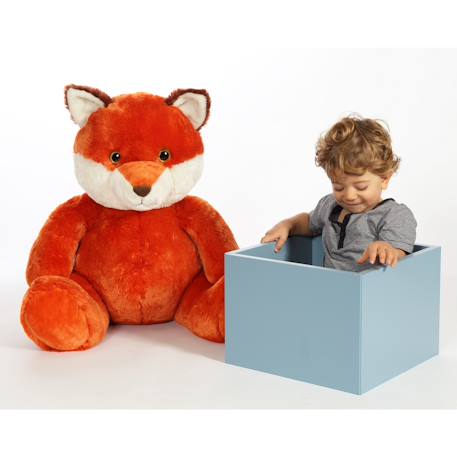 Peluche renard 80 cm Orange 3 - vertbaudet enfant 