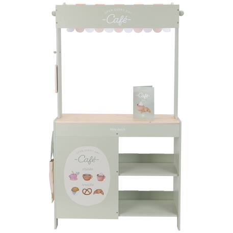 Marchande en bois FSC et tissu Vert, rose, prange 2 - vertbaudet enfant 