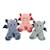 Peluche dragon Trendy 16 cm Rose 2 - vertbaudet enfant 