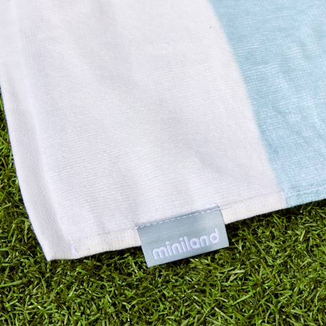 Poncho serviette enfant en coton Bleu 4 - vertbaudet enfant 