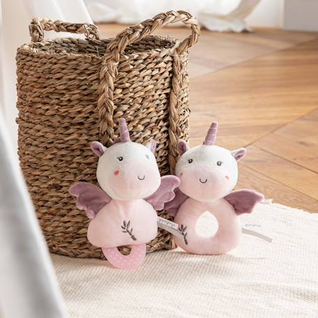 Hochet licorne 'Bamboo' Blanc 3 - vertbaudet enfant 