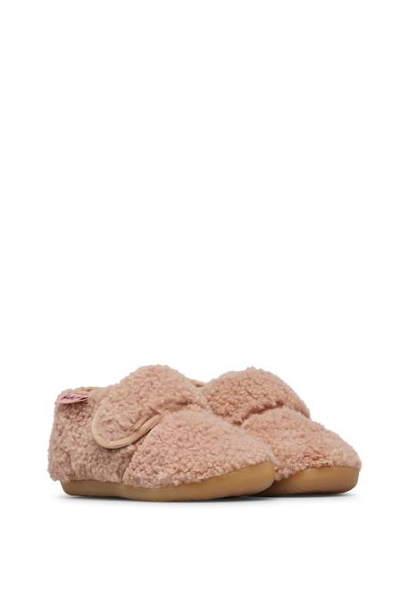 Pantoufles en laine home Rose- 2 - vertbaudet enfant 