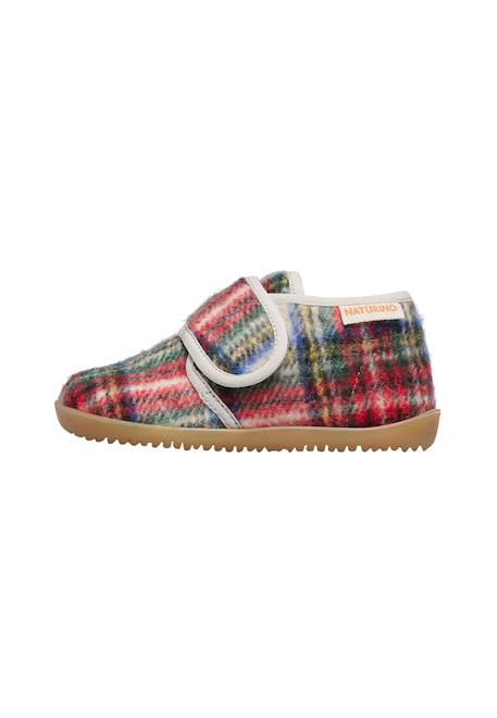 Pantoufles en tissu home Marine-+Multicolore- 8 - vertbaudet enfant 