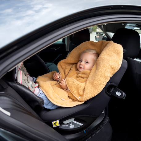 Poncho de voyage - teddy douillet Ficelle+Kaki+Muffin+Natural+Ocre 22 - vertbaudet enfant 
