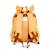 Sac à dos enfant girafe Jaune 2 - vertbaudet enfant 