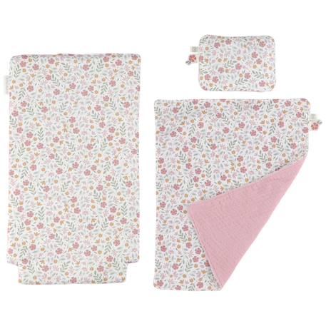 Landau pour poupée en bois Rose 3 - vertbaudet enfant 