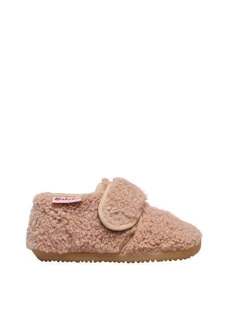 Pantoufles en laine home Rose+Rose- 6 - vertbaudet enfant 