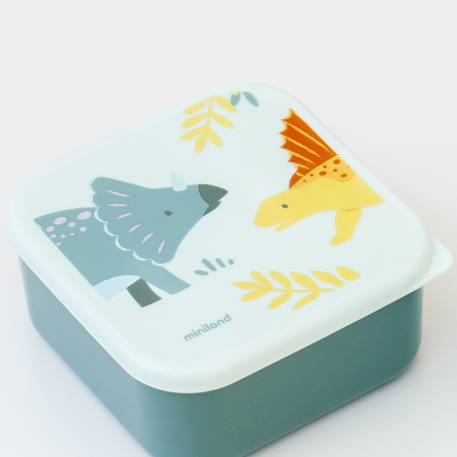 Sanckbox-3 boîtes à  lunch jurassique Bleu 2 - vertbaudet enfant 