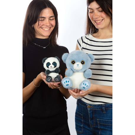 Peluche ours 23 cm Blanc 3 - vertbaudet enfant 