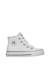 Baskets hautes en cuir ylfas. Blanc-+Noir- 1 - vertbaudet enfant 