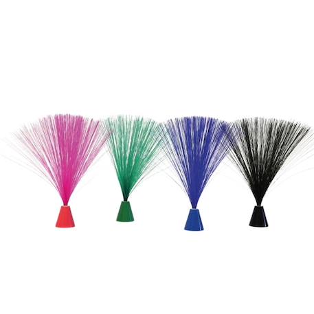 Mini-lampes fibres optiques par 4 - jouet éducatif pour enfants Multi-coloured 1 - vertbaudet enfant 