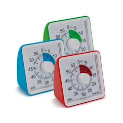 Jouet-Timer silencieux rouge - piles incluses - jeux d'apprentissage - jouet éducatif pour enfants