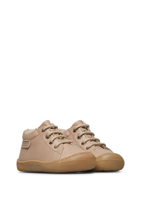 Chaussures barefoot en cuir barefoot amur Beige-+Rose-+Sage- 2 - vertbaudet enfant 