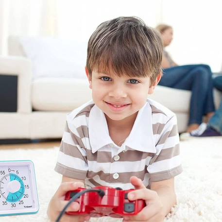 Timer silencieux rouge - piles incluses - jeux d'apprentissage - jouet éducatif pour enfants BLEU+ROUGE 11 - vertbaudet enfant 