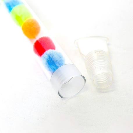 Tube d'aspiration et de soufflage - jouet éducatif pour enfants Multi-coloured 2 - vertbaudet enfant 