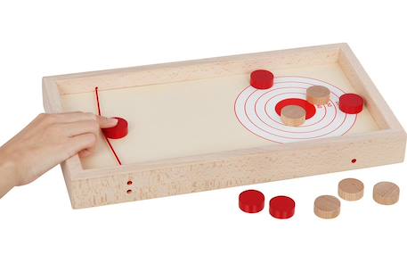 Jeu de palets super puck 2 en 1 Beige 3 - vertbaudet enfant 