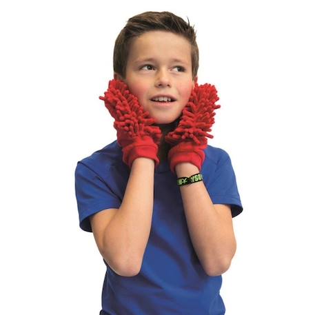 Moufles sensorielles - jouet éducatif pour enfants Multi-coloured 1 - vertbaudet enfant 