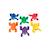 Grenouilles lestées - jouet éducatif pour enfants Multi-coloured 2 - vertbaudet enfant 