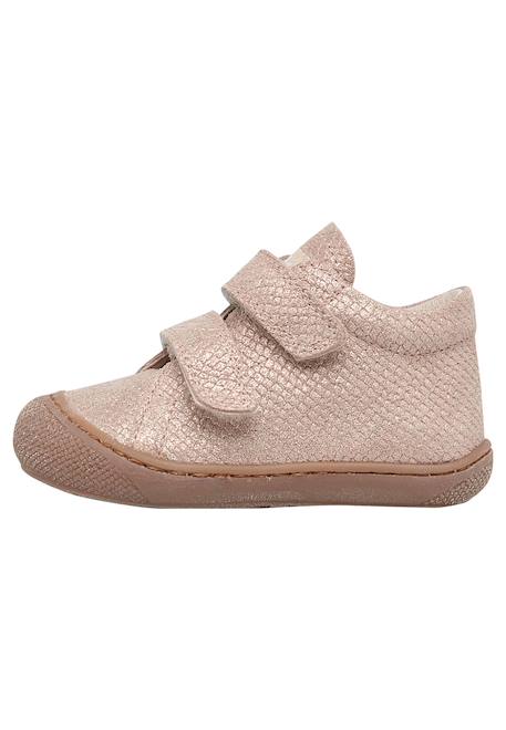 Chaussures premiers pas en suède laminé cocoon vl Rose clair- 3 - vertbaudet enfant 