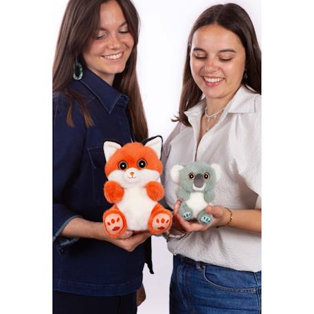 Peluche renard Flame 23 cm Blanc 3 - vertbaudet enfant 