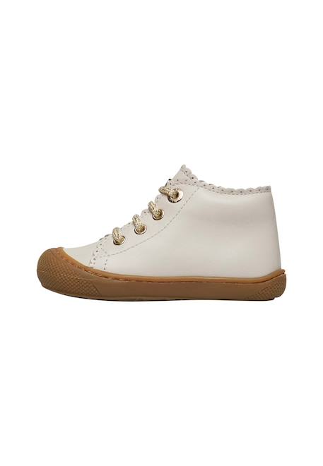 Chaussures premiers pas en cuir cottins Blanc-platine- 3 - vertbaudet enfant 