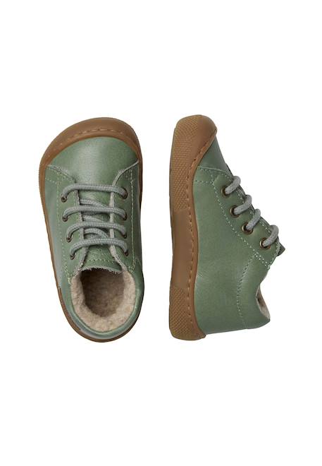 Chaussures barefoot en cuir barefoot amur Beige-+Rose-+Sage- 14 - vertbaudet enfant 