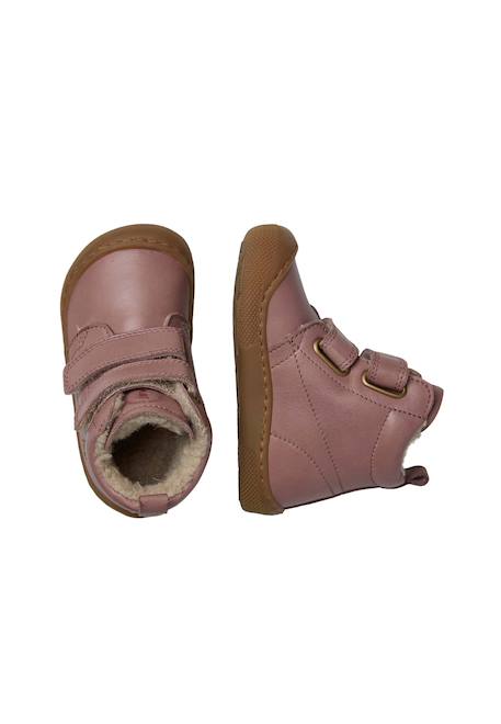Bottes barefoot en cuir wigghi vl Rose- 4 - vertbaudet enfant 