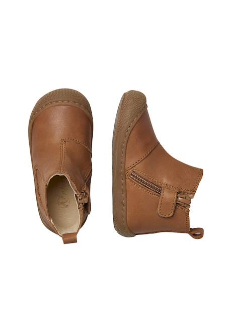 Boots premiers pas sally Marine-+Marron clair- 9 - vertbaudet enfant 