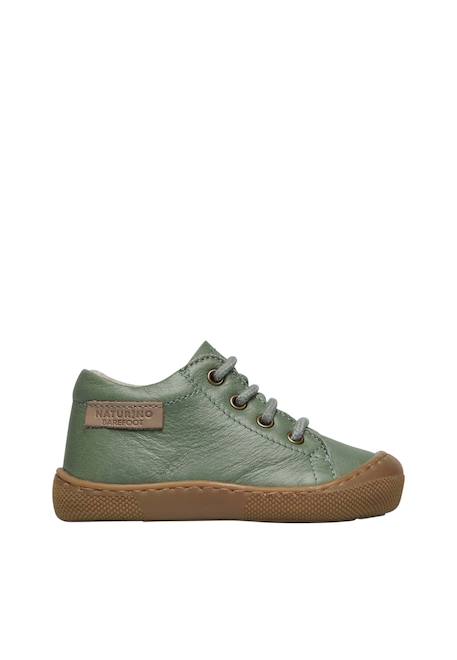 Chaussures barefoot en cuir barefoot amur Beige-+Rose-+Sage- 11 - vertbaudet enfant 