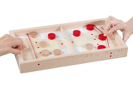 Jeu de palets super puck 2 en 1 Beige 2 - vertbaudet enfant 