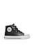 Baskets hautes en cuir ylfas. Blanc-+Noir- 6 - vertbaudet enfant 