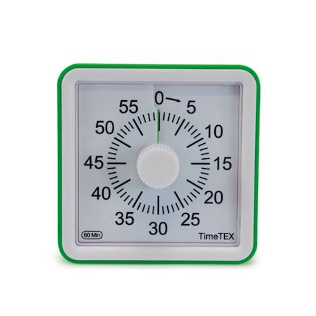 Timer silencieux rouge - piles incluses - jeux d'apprentissage - jouet éducatif pour enfants BLEU+ROUGE 8 - vertbaudet enfant 