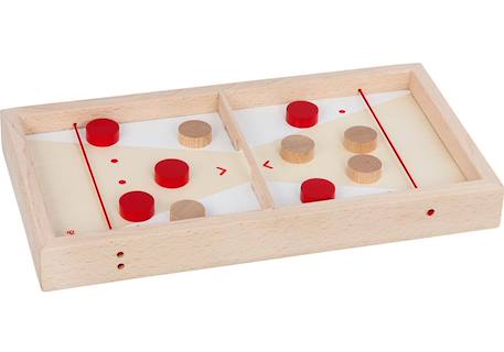 Jeu de palets super puck 2 en 1 Beige 1 - vertbaudet enfant 