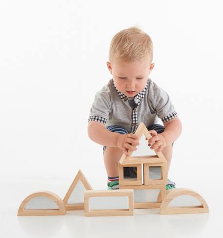 Set de 8 miroirs de jeu Multi-coloured 2 - vertbaudet enfant 