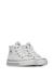 Baskets hautes en cuir ylfas. Blanc-+Noir- 2 - vertbaudet enfant 