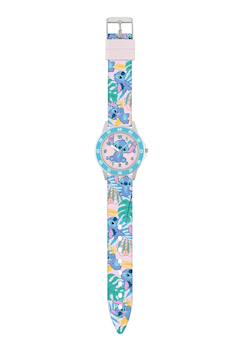 Montre pédagogique enfant disney lilo & stitch violette  - vertbaudet enfant