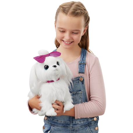 Pets alive - paw paw peluche interactive Blanc 4 - vertbaudet enfant 