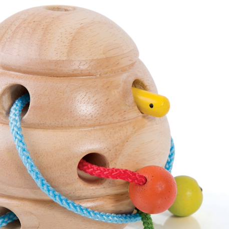 Ruche à lacer - jouet éducatif pour enfants Multi-coloured 2 - vertbaudet enfant 