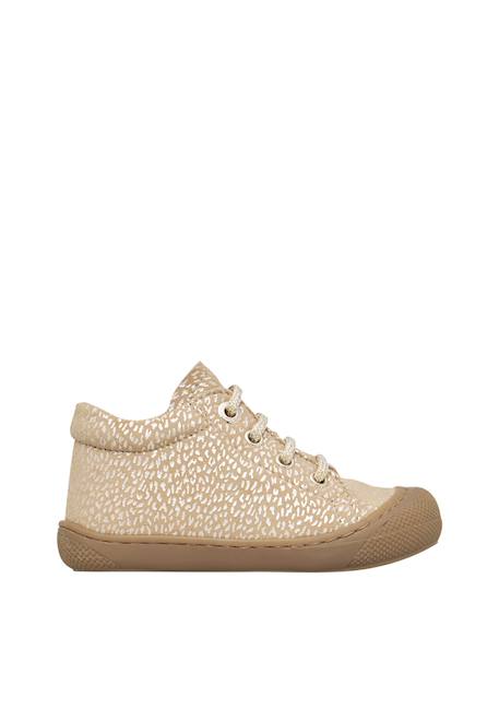 Chaussures en suède cocoon Beige-+Rose- 1 - vertbaudet enfant 