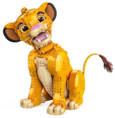 Lego disney - simba, le jeune roi lion - 43247 Multicolore 3 - vertbaudet enfant 